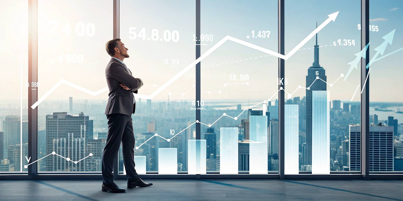 Illustration d'un entrepreneur qui optimise sa fiscalité pour garder plus d'argent