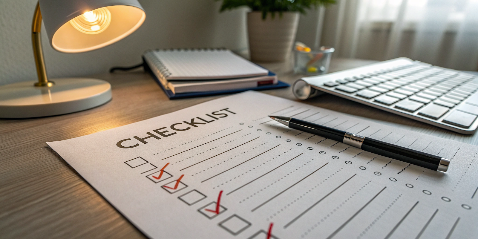 Illustration d'une checklist avec les mentions obligatoires de la facturation.